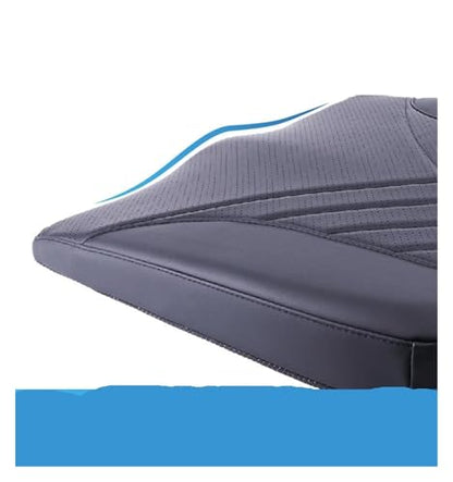 Car Seat Cushion Breathable Material Memory Foam Auto Car Accessories Hand Strap Ergonomic Hip Support(Blue)