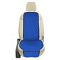 FH Group Car Seat Cushion – Neosupreme Single Front Seat Cover with Front Pockets, Airbag Compatible, Universal Fit Car Seat Cushion for Driver or Passenger Seat, SUV, Truck, Sedan & Van – Blue - color: Blue, style: Front