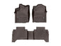 WeatherTech Custom Fit FloorLiners for Toyota Tacoma - 1st & 2nd Row (4712991-478722), Cocoa - color: Cocoa