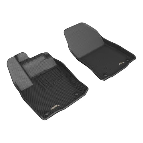 3D MAXpider Kagu Floor Mat (Black) Compatible with Nissan Kicks 2025-2026 - Front Row