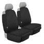 ALLANSING Front Seat Cover for Dogs with Side Flaps, Heavy Duty 900D Waterproof Seat Protector, Protects from Dirt & Scratches, for Pets & Daily Use, Fits Cars SUV Trucks Minivans (2-Pack) - size: 2_Pack