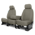 Covercraft Custom-Fit Front Bench SeatSaver Seat Covers - Polycotton Fabric, Misty Grey (SS3381PCCT)