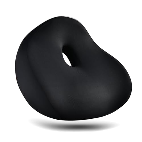 FLORICH Upgrade Large Car Seat Cushion for Long Sitting, Ergonomic Memory Foam Driving Seat Cushion for Back & Sciatica Pain Relief, Non-Slip Washable Seat Cushion for Car, Driver, Office-Black - color: Black, size: 1 Peices