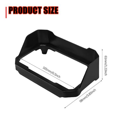 Dashboard Guard Protector Instrument Speedometer Sun Visor Glare Shield Protection Cover Compatible with CFMOTO Ibex 450 2025,CFMOTO Ibex 450 Accessories,CFMOTO 450MT Accessories