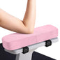 Smiry Ergonomic Office Chair Armrest Pads, Memory Foam Arm Rest Covers, Non-Slip Armrest Cushion with Adjustable Buckles and Straps, Elbow Relief for Desk, Gaming & Wheelchair (Pink, Set of 2) - color: Pink