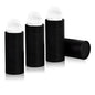 4 PCS Car Tissue Holder, Quick Convenient Refill Cylinder Facial Tissue Holder, Travel Tissues Box Round Container Suitable for Car Cup Holder, Universal Car Accessories (Black)