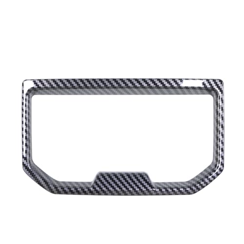 INTGET Rear Cup Holder Panel Cover for 2024 2025 2026 Toyota Tacoma Accessories/2025 2026 4Runner ABS Plastic Interior for Tacoma SR/SR5/TRD PreRunner/Sport/Off-Road (Carbon Fiber, Rear Cup Holder) - size: Rear Cup Holder Panel Cover