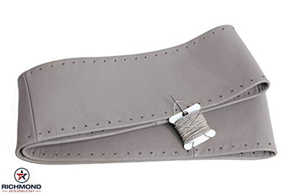 Richmond Auto Upholstery - Leather Steering Wheel Cover Compatible with 2008 Dodge Ram ST Work Truck 1500 2500 3500, Dark Khaki