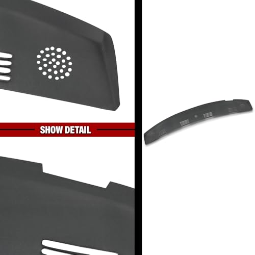 DOTCOM Dash Cover Dashboard Panel, Compatible With Dodge Ram 1500 2002 2003 2004 2005/Fit Dodge Ram 2500 3500 2003 2004 2005 Instrument Panel Cover, Gray - color: GRAY
