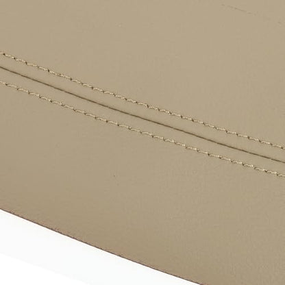 X AUTOHAUX Pair Synthetic Leather Car Front Door Panels Armrest Cover Beige for Honda Civic 2006-2011 Sedan - color: beige