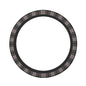 Thickened Elastic Steering Wheel Cover, Gray Plaid Clan Moffat Tartan Ultra, Soft, Breathable, Fit for Cars, SUVs, Trucks, Stylish Comfortable Grip - color: Gray Plaid Clan Moffat Tartan