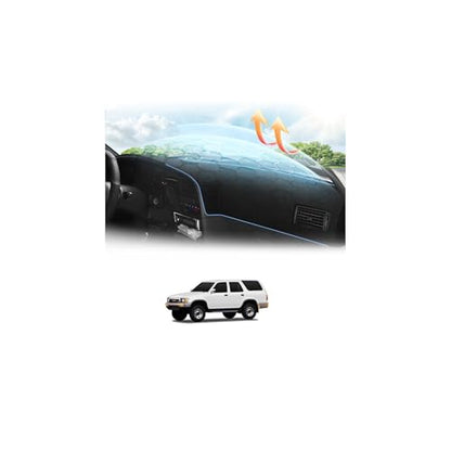 Cartist Dash Cover Compatible with Toyota 4Runner Pickup Truck 1989-1995 Dashboard Cover Mat Non-Slip Carpet Sunshield Glare UV Rays Protector