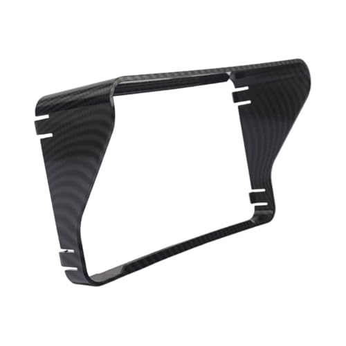Motorcycle Dashboard Sun Visor Cover Instrument Screen Sunshade Guard Protection for ZONTES for ZT 368G for G368 2024-2026 - color: Carbon Fiber Look