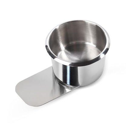 GSE Games & Sports Expert Stainless Steel Cup Holder, Drop-in Cup Holder for Casino Poker Tables, Work Desks, Boats, RVs, Cards & Trucks (Slide Under) - color: Jumbo, style: 1-Pack