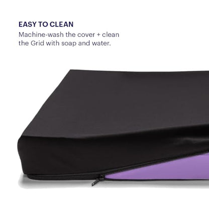 Purple Ultimate Seat Cushion | Pressure Reducing Grid Designed for Ultimate Comfort | Designed for Gaming | Made in The USA - size: Ultimate