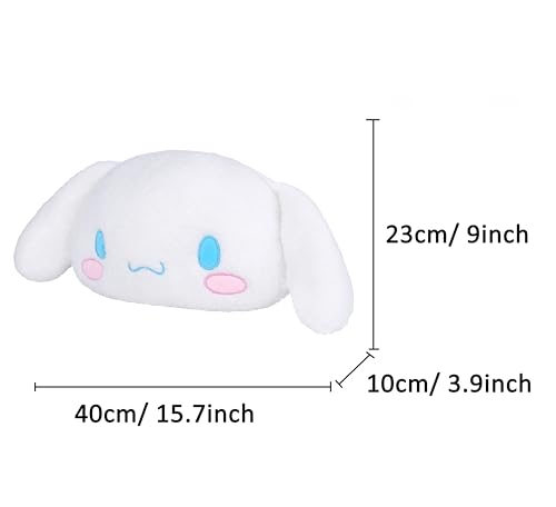 Roffatide Anime Cinnamoroll White Dog Car Neck Pillow 1 Pcs Plush Auto Head Neck Rest Cushion for Chairs, Recliners, Driving Seats (LYS10101) - color: A 1 Pc Car Neck Pillow