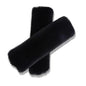 2 Pcs Soft Faux Fur Universal Fit Seat Belt Cover Pad, Seatbelt Cushion, Seatbelt Covers, Seat Belt Covers, Car Seatbelt Cover,Soft Shoulder Seat Belt Pad (Black) - color: Black