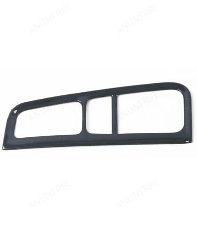 Car Accessories Fit for Toyota Alphard 2015-2021 Stainless Steel Interior Gear Shift handbrake Switch Panel Cover Trim 2PCS Set（Black Titanium Wire Drawing） - color: Black titanium wire drawing