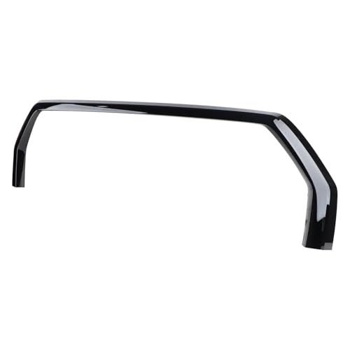 Gloss Black Front Bumper Grille Trim Molding Trim Molding Surround Compatible with 2022-2024 Toyota Tundra