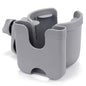 Accmor Stroller Cup Holder with Phone Holder, Bike Cup Holder, Universal Cup Holder for Uppababy Nuna Doona Strollers, 2-in-1 Cup Holder for Walker, Wheelchair, Scooter - color: All Grey