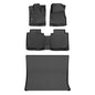 Automotive Floor Mats & Cargo Liner for GMC Terrain 2012-2017 & Chevrolet Equinox 2012-2017 All Weather Protection Full Set- Black - style: 6) For Terrain/Equinox 2012-2017 Set