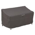 Classic Accessories Ravenna Water-Resistant 58 Inch Patio Sofa/Loveseat Cover,Small-Taupe, Patio Furniture Covers - size: 58 Inch