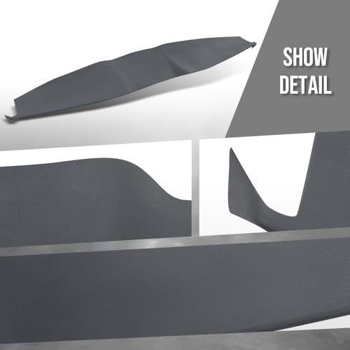 G-PLUS TPE Dashboard Panel Dash Cover Compatible with Ford Mustang 2005 2006 2007 2008 2009, Gray