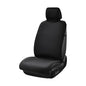 Car seat cover, waterproof protection seat cushion, anti-skid seat cushion, portable and durable dog pet seat cushion, diving material, all season universal seat cover, van, truck, SUV car black - color: black