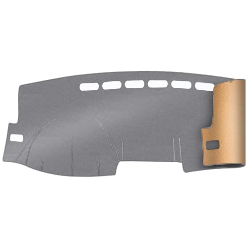 Dash Cover, Anti-Glare, Sun Protection, Dustproof, UV-Proof, Dashboard Covers, Interior Car Accessorie Fit for 2009-2013 to-yota Corolla, Grey - color: Grey, size: Fit for 2009-2013 To-yota Corolla