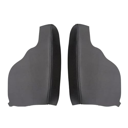 FZJDSD 2pcs Black Auto Door Panel Armrest Cover Replacement Compatible with Honda Odyssey 2011 2012 2013 2014 2015 2016 2017 Microfiber Leather Car Door Armrest Replacement Anti-Scratch - color: Black