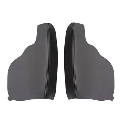 FZJDSD 2pcs Black Auto Door Panel Armrest Cover Replacement Compatible with Honda Odyssey 2011 2012 2013 2014 2015 2016 2017 Microfiber Leather Car Door Armrest Replacement Anti-Scratch - color: Black