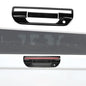 Jimen Fit for Jeep Gladiator JT 2020-2025, 2PCS Tailgate Door Handle Cover Trim (Black) - color: Black