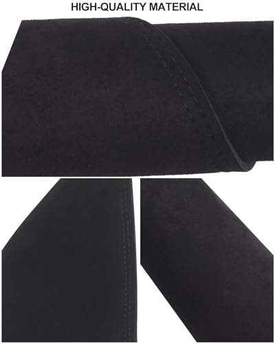for Tesla Dashboard Cover Mat Model Y Refreshed Juniper Accessories 2025 2026 Interior Dash Mat Pad Anti-Glare & Sun Protection Center Console Model Y Suede Dash Vent Covers Black