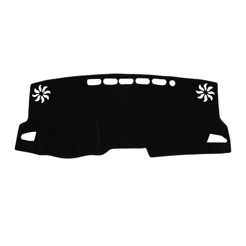 Dashboard Cover for Toyota Corolla 2019-2026 Interior Polyester Dash Cover Mat Pad Carpet Non-Slip Dashboard Protector Sunshine UV & Heat Resistant Black - style: for Toyota Corolla 2019-2026