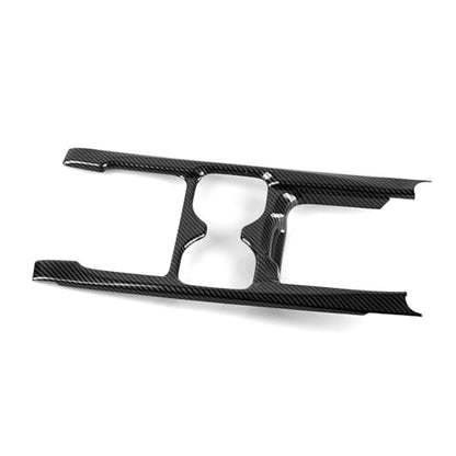 for Honda CR-V 2020 2021 2022 Accessories CRV Cup Frame Decals ABS Carbon Fiber Stickers, B - color: 2020-2022 Cup Holder Frame