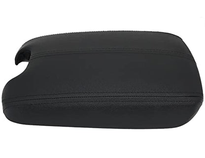 Center Console Cover for Honda Accord 2008 2009 2010 2011 2012, Black Leather Suture Console Armrest Lid Replacement for 2008-2012 Honda Accord Center Console Cover by KAKO