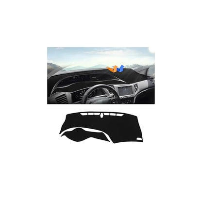 Autorder Dashboard Cover Mat for Honda Civic 2012-2015 Accessories Dash Cover Upgrade Velvet Dash Mat Sunshade Glare UV Rays Protector - size: 2012-2015 Honda Civic
