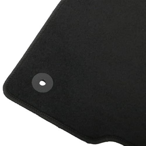 IKON MOTORSPORTS, Nylon Car Floor Mats Compatible with 2020-2025 Lincoln Corsair 4DR, OE Style Black Driver Passenger Car Carpets, Front Rear 4PCS Full Set