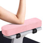 Smiry Ergonomic Office Chair Armrest Pads, Memory Foam Arm Rest Covers, Non-Slip Armrest Cushion with Adjustable Buckles and Straps, Elbow Relief for Desk, Gaming & Wheelchair (Blush Pink, Set of 2) - color: Blush Pink