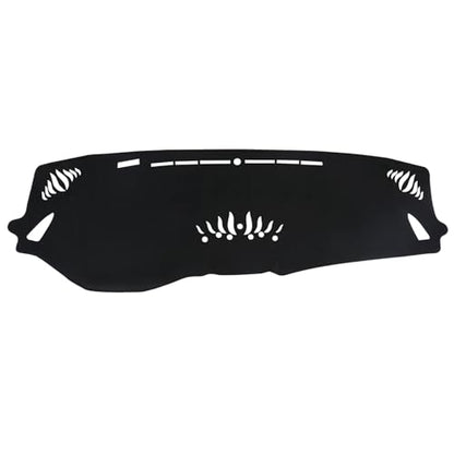 Dashboard Cover Mat for Subaru 2020 2021 2022 2023 2024 2025 Outback Accessories Black Flannel Material Anti-Slip Dash Cover Mat Sunshade Glare UV Rays Protector - size: for Subaru 2020-2025 Outback