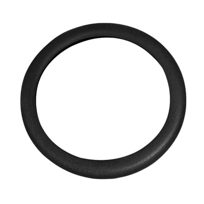 Car Silicone Steering Wheel Cover,Soft Odorless Silicone Leather Texture Steering Cover,Car Interior Accessories,Universal 13-15inch Car Steering Wheel Protector (Black)