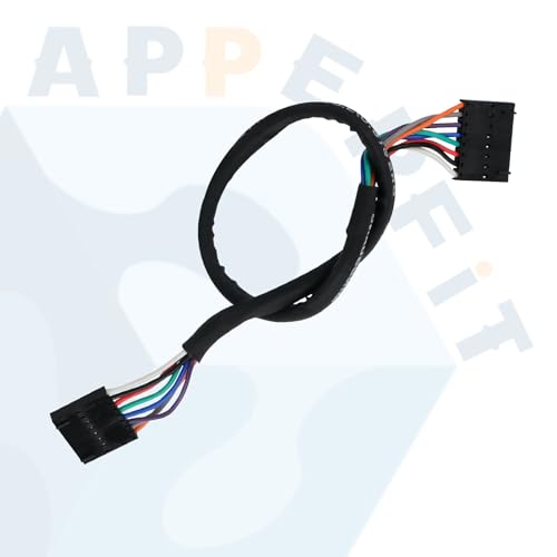 Shifter Jumper Wiring Harness 68413957AA for Automatic Transmission Gear Shifter Compatible with 2014-2018 Jeep Cherokee Service Shift Repair Accessories Parts - color: Black Wiring Harness