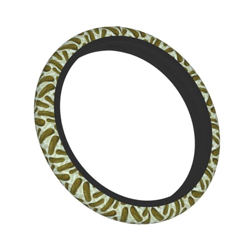 Pickles Steering Wheel Covers Non Slip Neoprene Steering Wheel Protector Cover Universal 15 Inch for Men Women Car Truck - color: Pickles