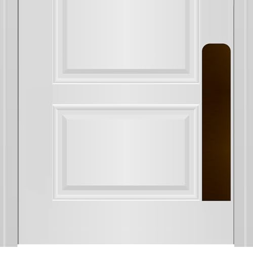Deck the Door Decor Dog Scratch Door Protection Plate - Elegant Anodized Aluminum for All Door Types. Pet-Safe with Polished Edges and Rounded Corners. 3M Adhesive Mount - Oil Rubbed Bronze 4x22in - color: Oil Rubbed Bronze, size: 4 x 22"