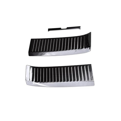 Black Rear Trunk Door Sill Guard Cover Compatible with Honda New Pilot 2023~2026 Rear Bumper Protector Guard Scuff Plate Stainless Steels 4PC/Set - size: 4PC/Set