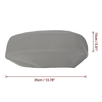 X AUTOHAUX Car Center Console Lid Armrest Pad Cover Gray for Toyota Prius 2004-2009 - color: Grey