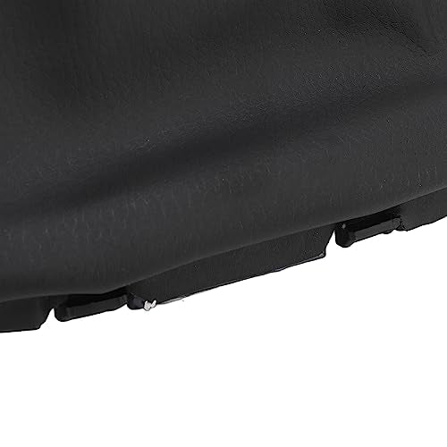 Gear Shift Knob Cover Kit, Manual Gear Stick Shift Knob Black PU Cover Compatible with Spark