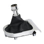 NEW Manual Gear Shift Boot Chrome Trim Compatible With 2015-2017 (After the mid-year update in 2015) Ford Mustang NEW 6 Speed Manual Transmission Accessories Parts Replaces GR3Z7277AA GR3Z-7277-AA