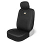 CAT DuraDrive Car Front Seat Cover – (1) pc, Black Oxford, Heavy Duty Protection, Semi-Universal Fit – Durable Water-Resistant Auto Seat Protector for Truck, SUV, Sedan – Easy Install & Washable - color: Black 1 Front