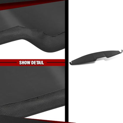 Dashboard Dash Cover Compatible with Ford Mustang 2005-2009 Black Dash Board Cover - color: Black